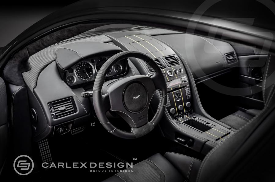 Интерьер Aston Martin DB9 by Carlex Design 2014 года  (фото 2 из 8)